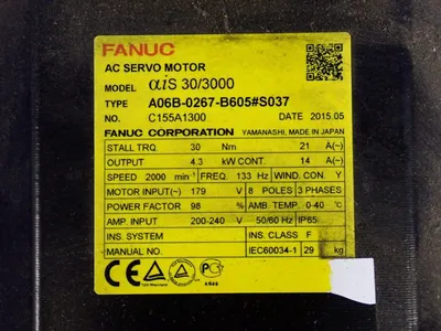 USED 2015 FANUC A06B0267B605