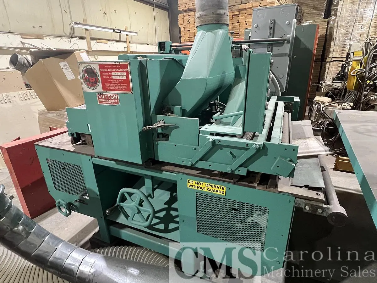 USED MEREEN JOHNSON MODEL 424 DC GANG RIP SAW
