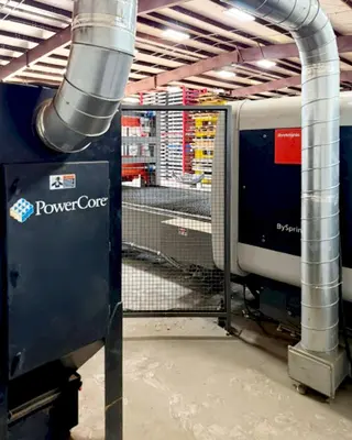 Used 2017 BYSTRONIC BYSPRINT FIBER 3015 Laser Cutters Illinois US | Machine Factory Outlet #1299826