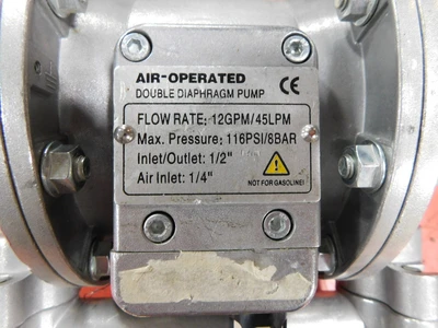 USED .750 DIAPHRAM PUMP .75- X .750
