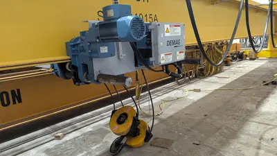 DEMAG 10 Ton Cranes - Overhead, Bridge | Highland Machinery & Crane (2)