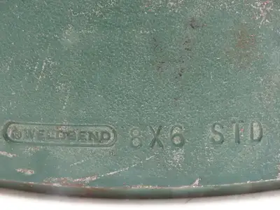 Weldbend 8"x 6" Concentric Reducer Pipe Fitting SCH 40 Steel STD WPB 090-080-060
