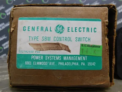 General Electric 10AX006 G4 Switch Type SBM New