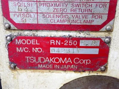 USED TSUDAKAKOMA CORPORATION RN250