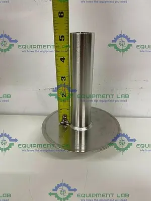 USED SOMMER & STRASSBURGER 4" SANITARY X 50" L 9.5 LITER FILTER HOUSING COLUMN 290PSI