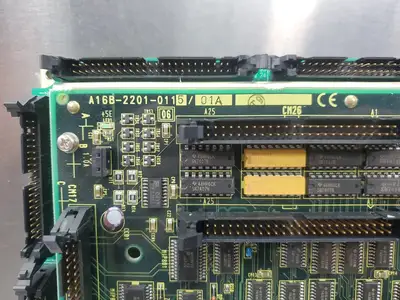 USED FANUC 3E2000979A Operator Panel w/A16B-2201-0115/01A Control Board