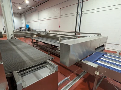 2024 Henry Group 5-zone indirect fired tunnel oven with loader and unloader