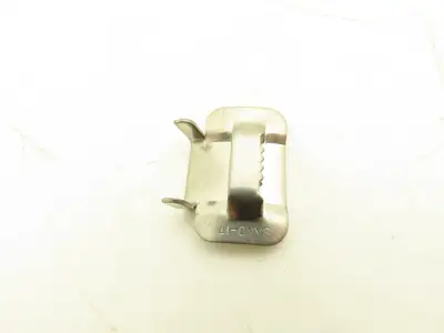 Band-It C255 EDP 13255 Buckles 5/8" 201 Stainless Steel Lot of 90