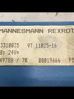 USED MANNESMANN REXROTH VT11025-16