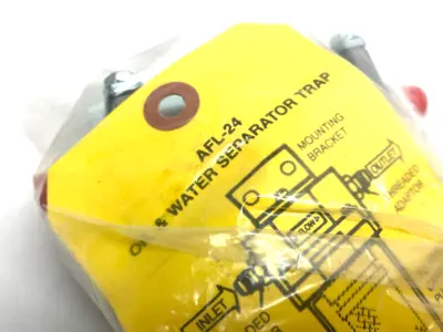 USED MAHR OIL AND WATER FILTER/SEPARATOR TRAP AFL-00024