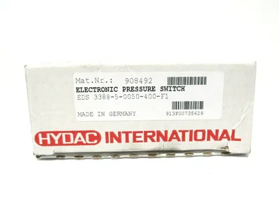 NEW HYDAC EDS 3388-5-0050-400-F1 PRESSURE SWITCH 908492 EDS338850050400F1