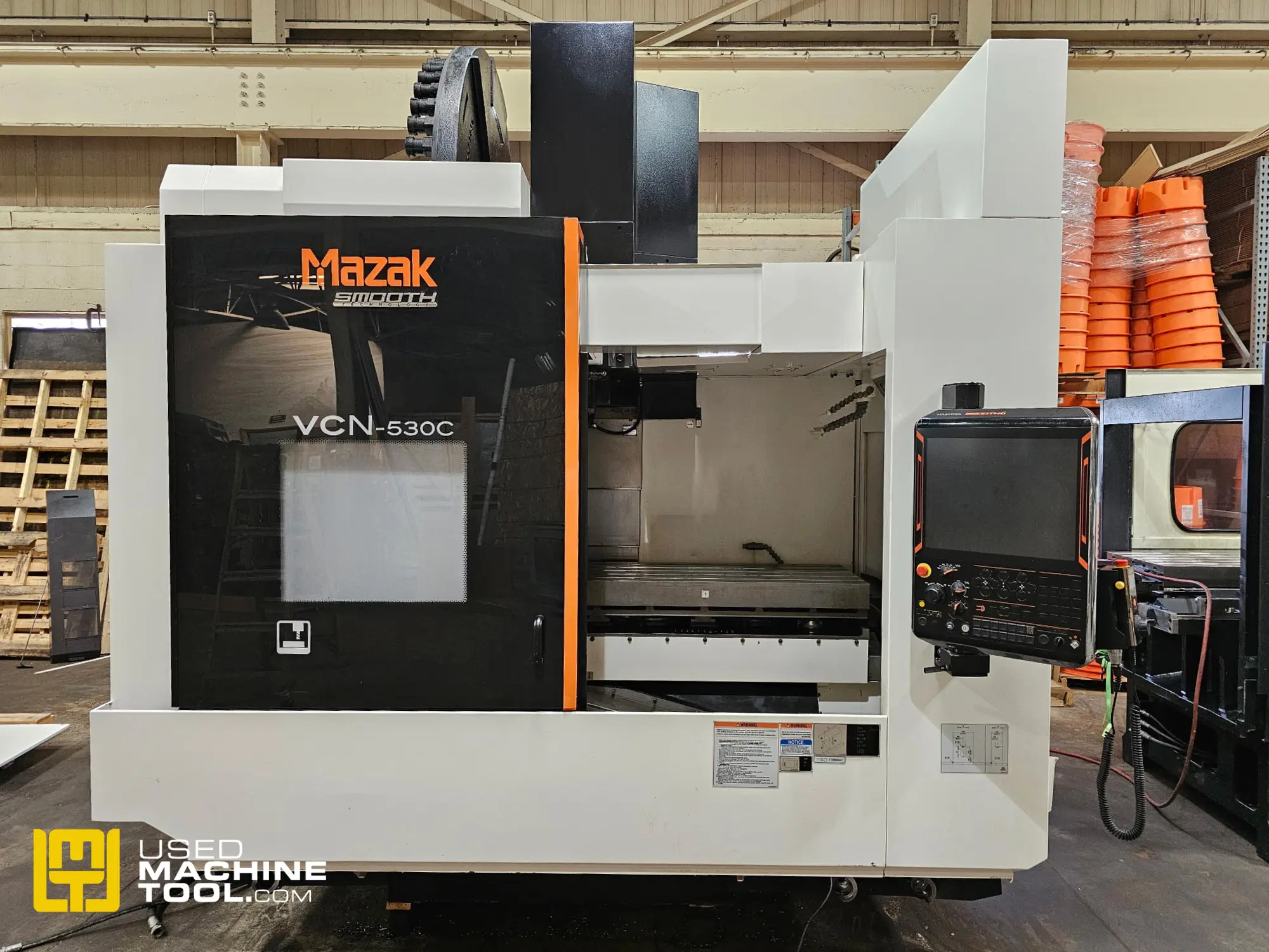 Used MAZAK VCN 530C 2-Pallet CNC Vertical Machining Centers New York US | Used Machine Tool #1284875