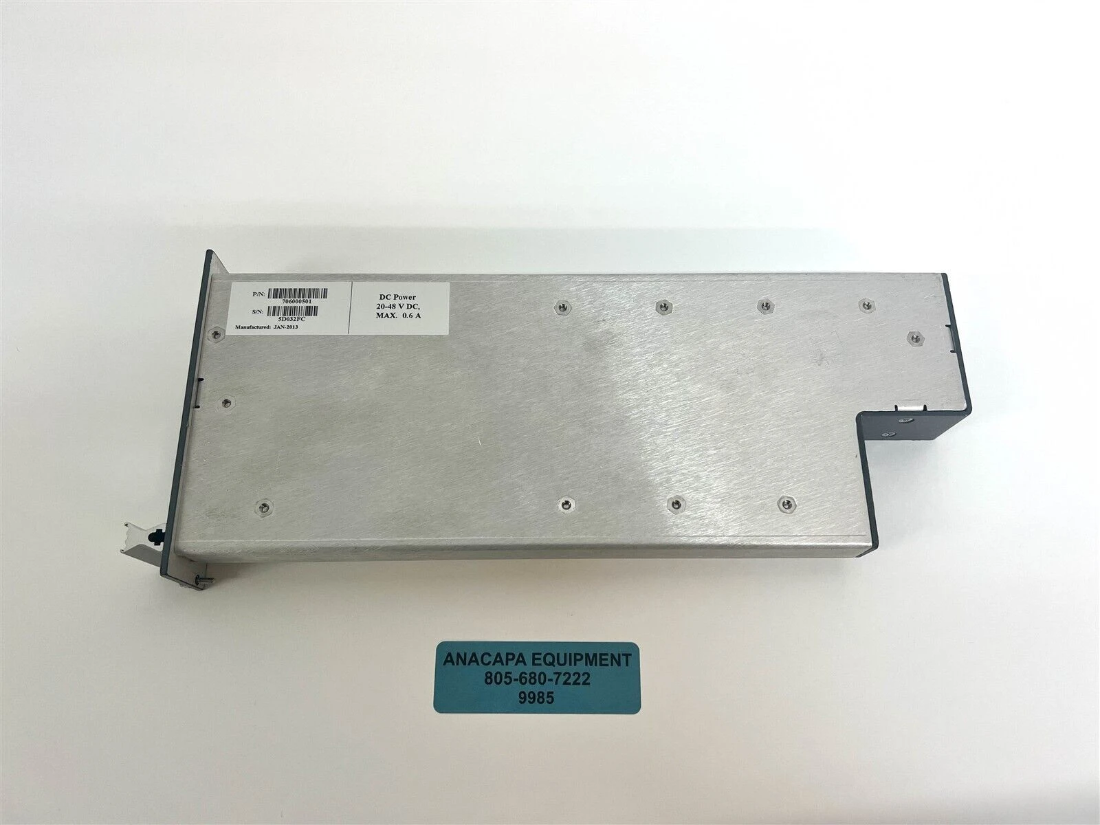 Corning MobileAccess Power Supply module P.S. Unit 706000501 RIU-IM (9985)M