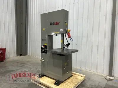 New | in-Stock WELLSAW V-20F Vertical Band Saws Michigan US | Vander Ziel Machinery Sales #1328263