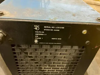20 KVA MILLER MODEL #SSW-2040ATT ROCKER ARM SPOT WELDER & SINGLE PHASE POWER SOURCE: YOBRO #25342