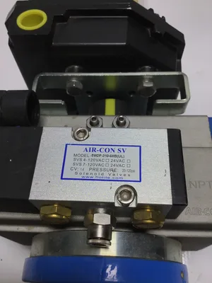 Air-con DA063B 5W2P-310-08B Pneumatic Actuator w/ Watchman Valve Position Transmitter