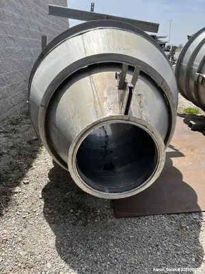 Used Storage Bin, 304 Stainless Steel, 600 gallons
