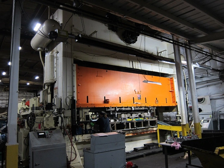 Used 1968 VERSON S2-500-240-60 Straight Side Presses Ohio US | G-2000, Inc. 3 #179148