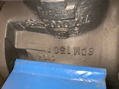 8"-150# Neles Jamesbury 3 way Ball Valve New Storeroom Spare