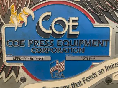 COE CPR-PO-10024 / CPPS-PO-500-24 / CPRF-724 Coil Feed Lines | PressTrader Limited (7)