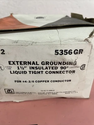 NEW Thomas & Betts 5356GR