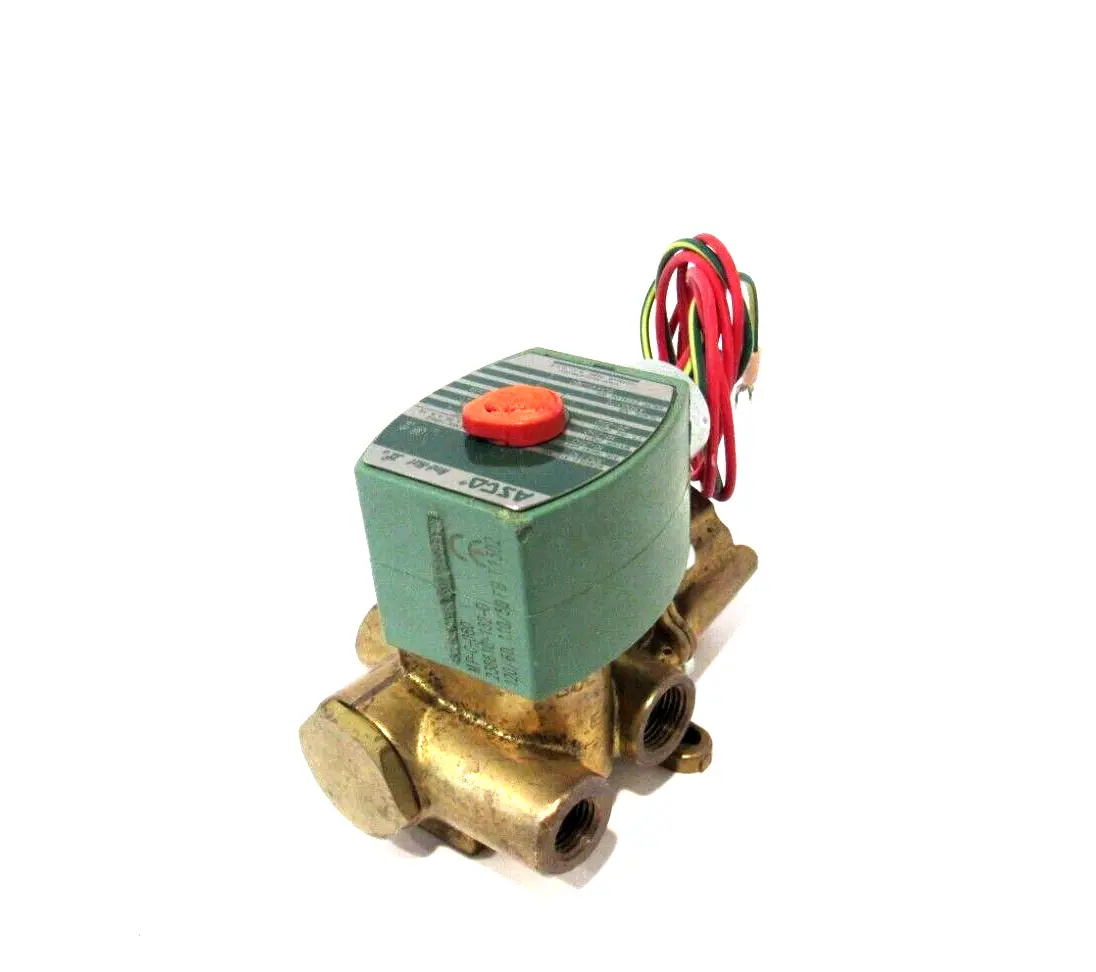 USED ASCO 8344G000 SOLENOID VALVE 120/60,110/50