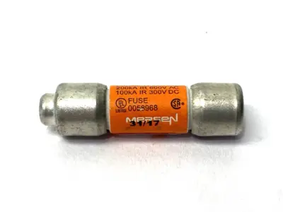 USED MERSEN AMP-TRAP TIME DELAY FUSE CLASS CC 600VAC 6A LOT OF 9