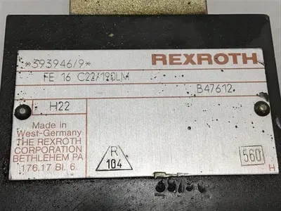 USED REXROTH FE16C22/190LM