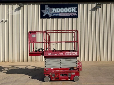 Used 2018 MEC MICRO 19 Scissor Lifters Texas US | Adcock Equipment USA #1540684