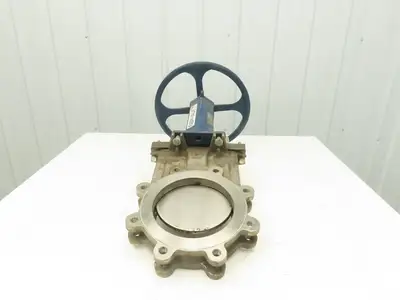 ITT Fabri-Valve C67R304  8" Stainless Knife Gate Valve Rising Stem 150 CWP