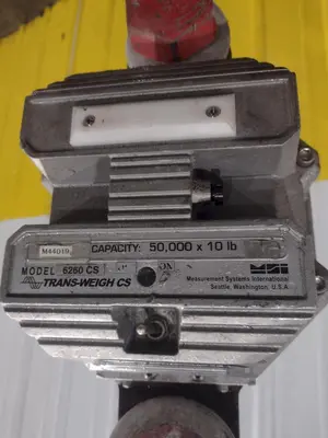 50,000 LBS MSI MODEL #6260CS TRANS-WEIGH WIRELESS CRANE SCALE: YOBRO #24759