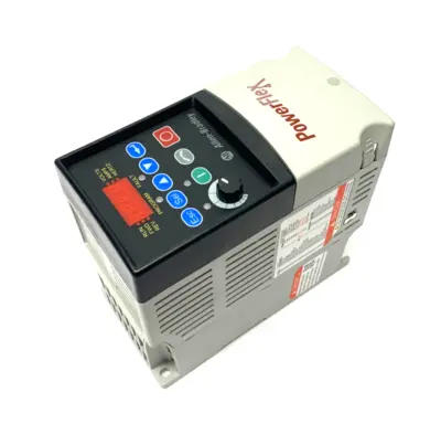 USED ALLEN-BRADLEY SER. A POWERFLEX 4 AC DRIVE, 0.5HP, 380-480V, 0.4KW