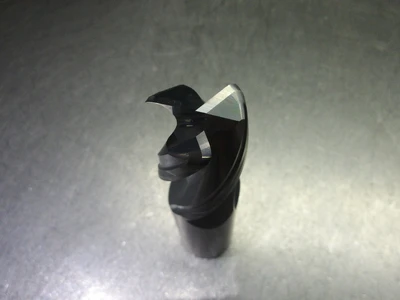 Widia/Hanita 1" 3 Flute Carbide CR Endmill 1" Shank .12" R 5A0325008E (LOC2313A)