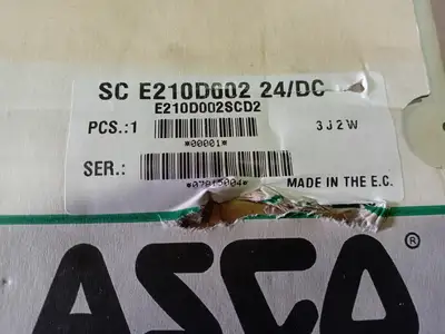 NEW 2005 ASCO E210D002SCD2