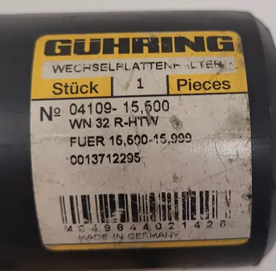 Used GUHRING 04109-15, 500 Misc Industrial Equipment Kentucky US | Aucto #686896