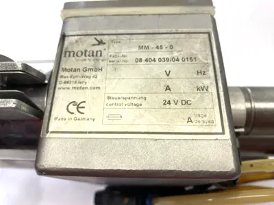 Used Motan Valve Assembly 24VDC Solenoid Valves Michigan US | Maverick Industrial Sales #1397705