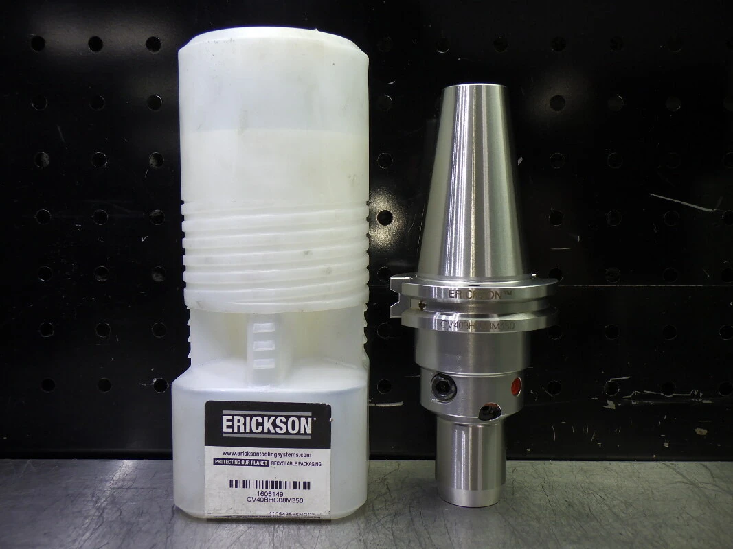 Erickson CAT40 8mm Hydraulic Tool Holder 3.5" Pro CV40BHC08M350 (LOC307)