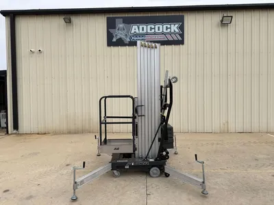 New | in-Stock 2026 JLG 38AM DC PUSH AROUND VERTICAL MAST LIFT Scissor Lifters Alberta CA | Adcock Equipment #1417622