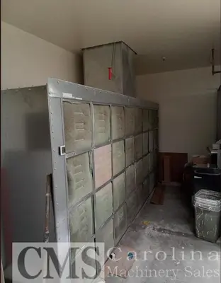 Used 2020 GLOBAL FINISHING SOLUTIONS SPRAY BOOTH WITH AIR MAKE UP UNIT Woodworking Complete Operations North Carolina US | CAROLINA MACHINERY SALES #1498446
