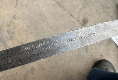 Metal Spinning Trimming Tool ~ 36" Length - 1/2" x 1/4" Tip ~ (5792)