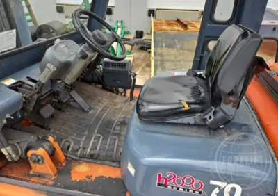 Used 2012 HELI FD140 Internal Combustion Forklifts: Pneumatic Tire Texas US | Forklift Exchange #1274642