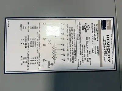 Used EGS HS12F2AS Transformers Ohio US | HGR 24 #1312130