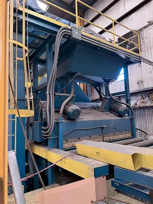 Used 2008 BLASTEC 10' PLATE BLASTER Finishing Machines Illinois US | Machinery Marketing International #1360727