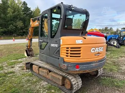 Used 2017 CASE CX57C Crawler Excavators - Mini New Hampshire US | Beauregard Equipment #1511215