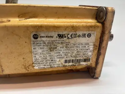 Used Allen-Bradley MP Series 480V AC Rotary Servo Motor Servo Motors Michigan US | Maverick Industrial Sales #1394196