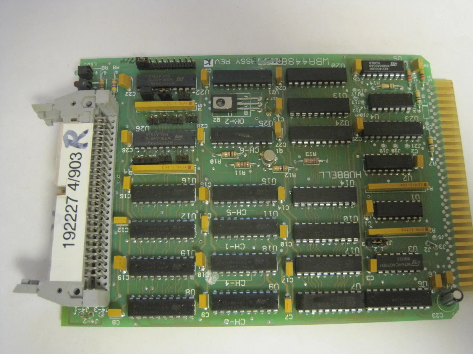USED HUBBELL WBA4486 BOARD WB4486