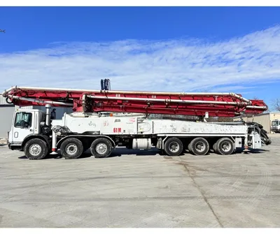 Used 2008 PUTZMEISTER BSF61-4.16H Concrete Pumps Colorado US | Concrete Pump Depot #1394029