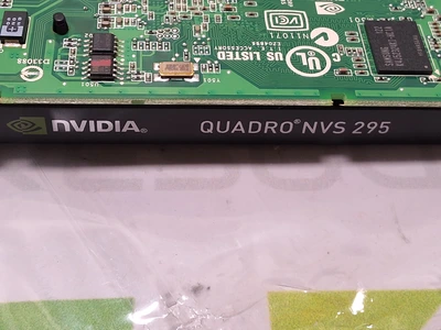 NVIDIA QUADRO NVS 295 - DCV-00649-N4-HF GRAPHICS CARD