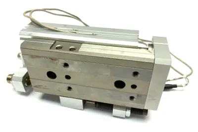 Used SMC Guided Pneumatic Slide Table Rotary Actuators Michigan US | Maverick Industrial Sales #1394787