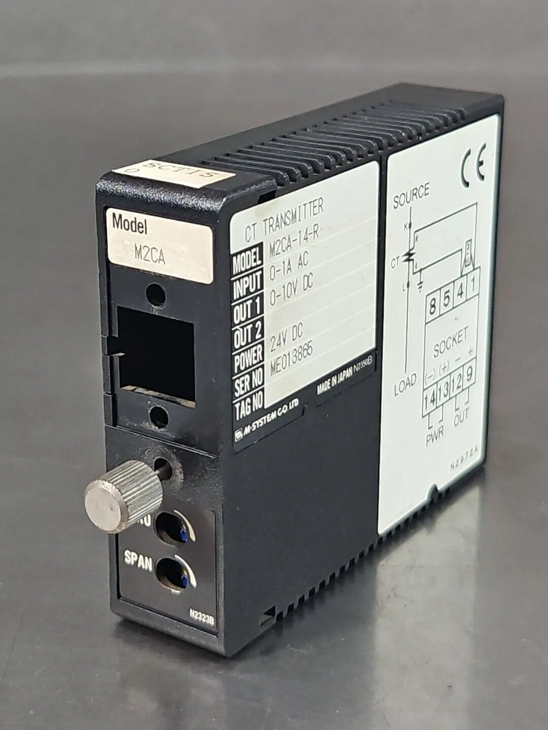 M System Co. M2CA-14-R Signal Transmitter 3B-23